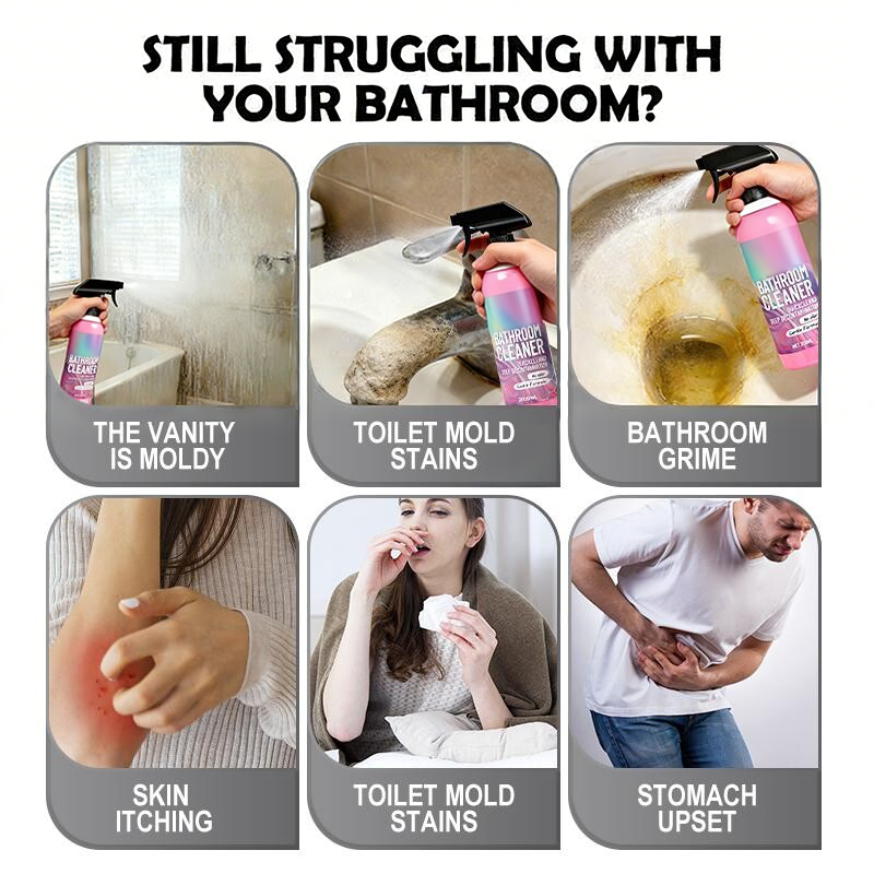 💥Limited Time Only!!!  ✨ Bathroom Cleaner: Sparkle in Seconds, No Harsh Fumes