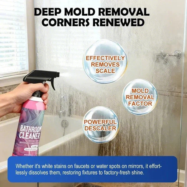 💥Limited Time Only!!!  ✨ Bathroom Cleaner: Sparkle in Seconds, No Harsh Fumes